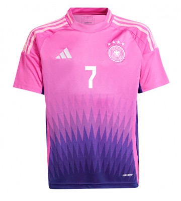 Tyskland Kai Havertz #7 Udebanetrøje EM 2024 Kortærmet